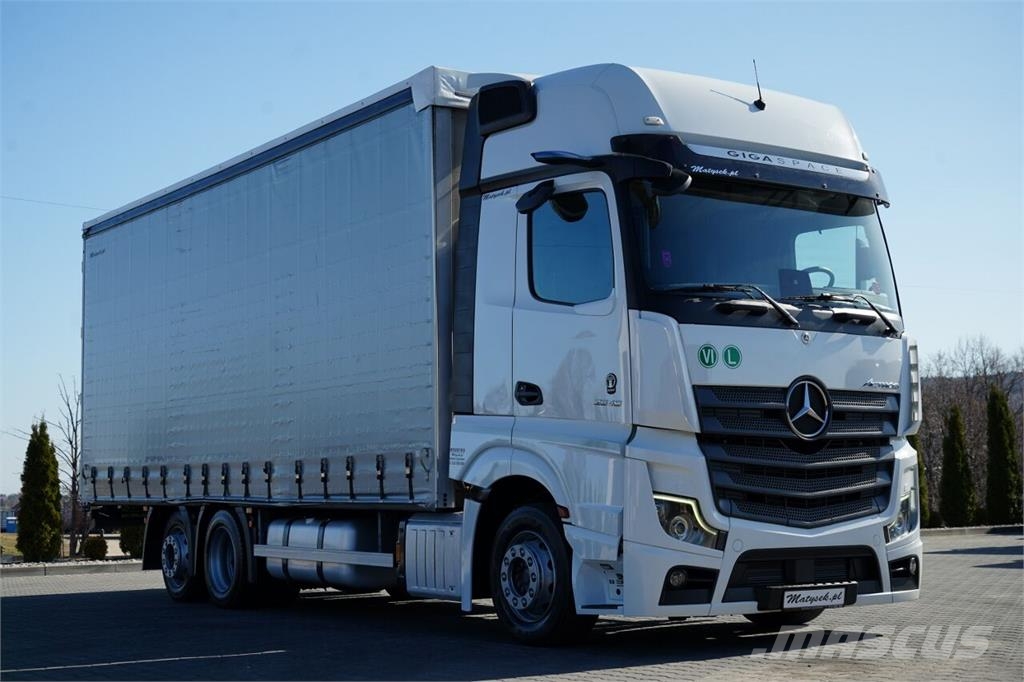 Mercedes-Benz ACTROS MP 5 / 2545 / FIRANKA- 7,7 M / 6X2 / GIGA Pritsche & Plane