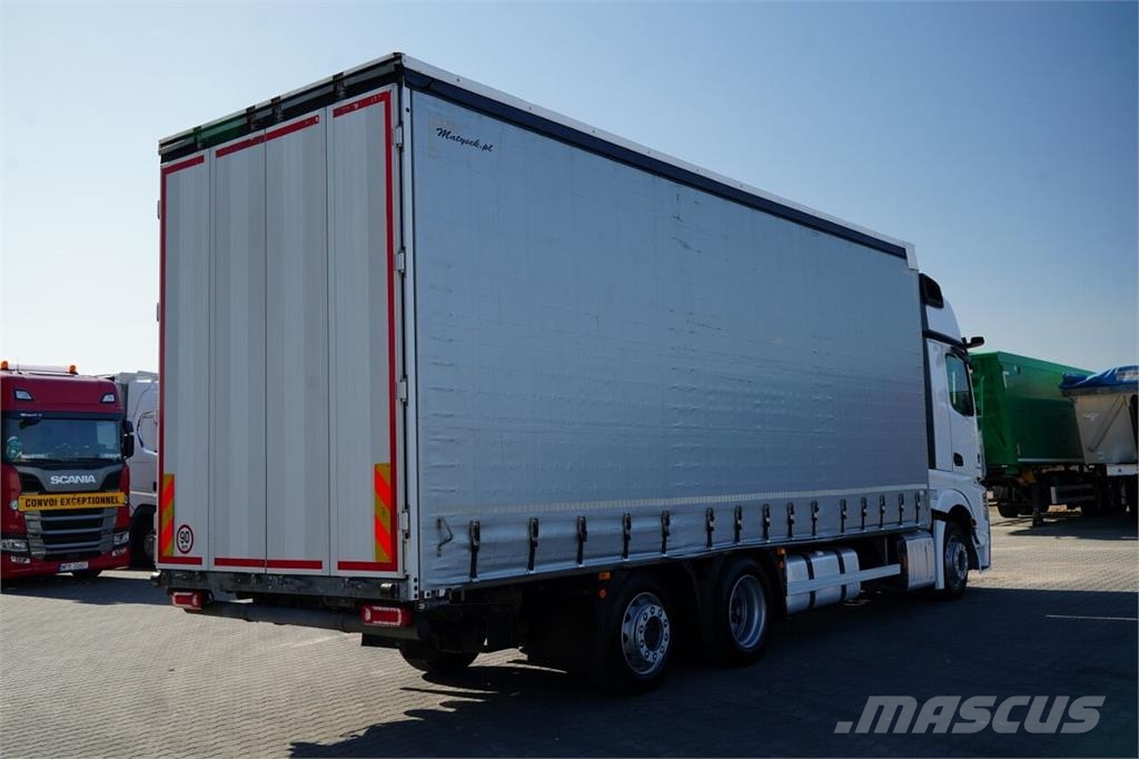 Mercedes-Benz ACTROS MP 5 / 2545 / FIRANKA- 7,7 M / 6X2 / GIGA Pritsche & Plane