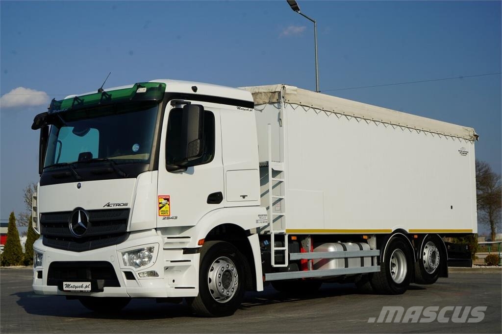 Mercedes-Benz ACTROS 2543 / PODEA DE TRACȚIE / 6X2 / DIRECȚIE /  Camiones caja cerrada