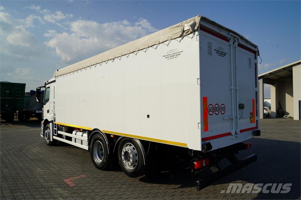 Mercedes-Benz ACTROS 2543 / PODEA DE TRACȚIE / 6X2 / DIRECȚIE /  Camiones caja cerrada