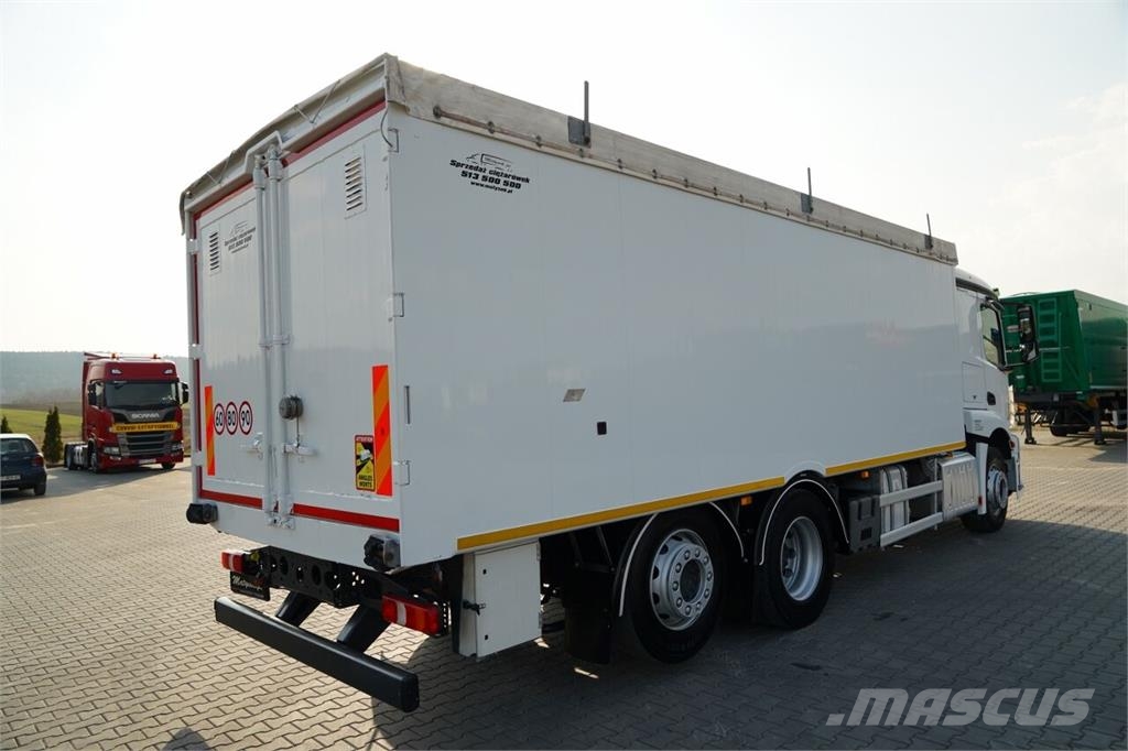 Mercedes-Benz ACTROS 2543 / PODEA DE TRACȚIE / 6X2 / DIRECȚIE /  Camiones caja cerrada
