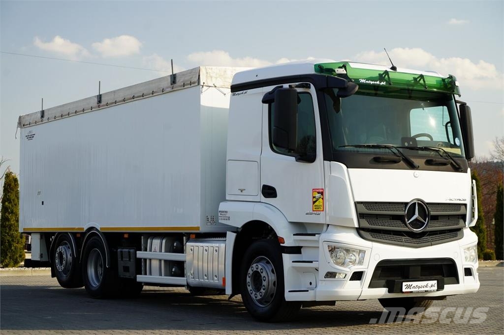 Mercedes-Benz ACTROS 2543 / PODEA DE TRACȚIE / 6X2 / DIRECȚIE /  Camiones caja cerrada