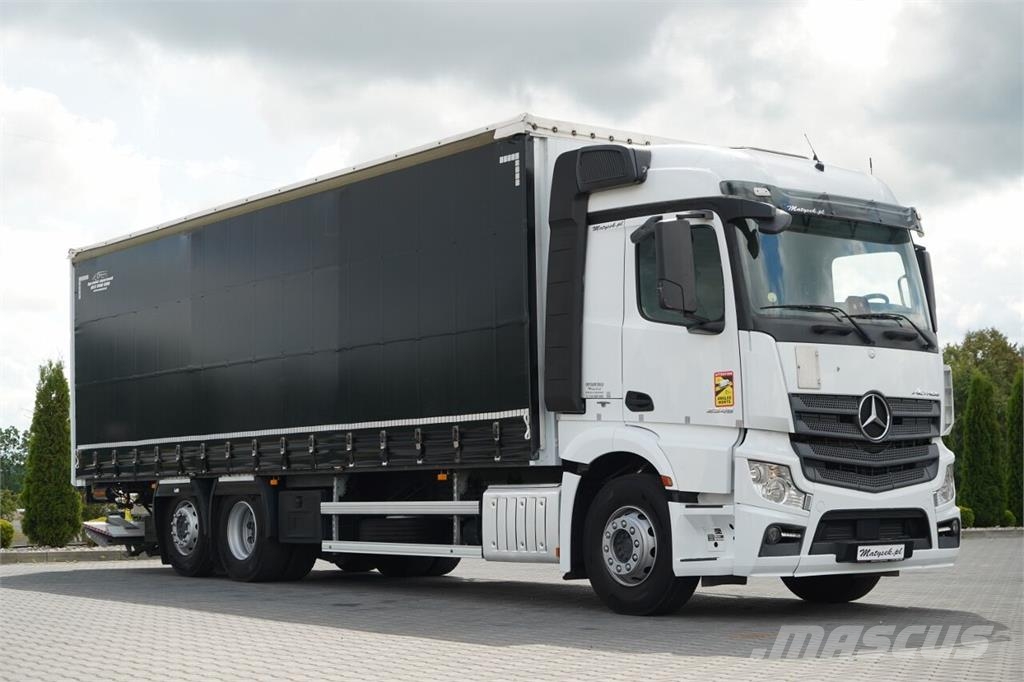 Mercedes-Benz Actros 2545 Camión con caja abierta