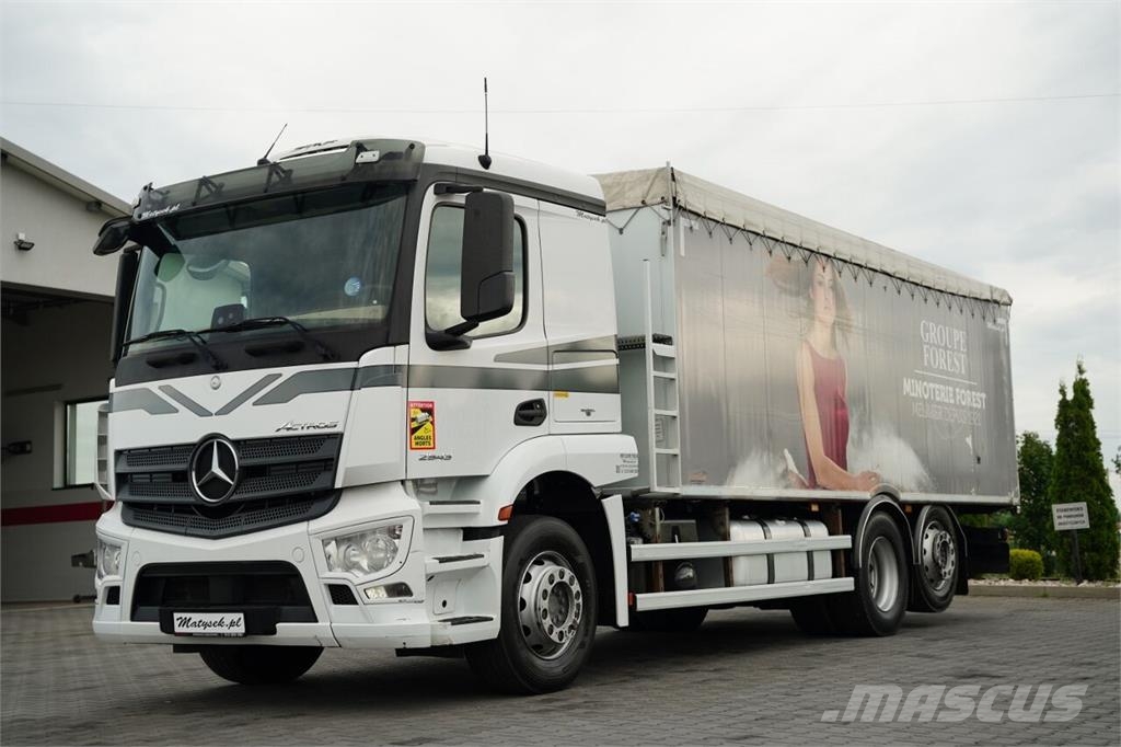 Mercedes-Benz ACTROS 2543 / RUCHOMA PODŁOGA / WALKING FLOOR / 6X Camiones bañeras basculantes o volquetes