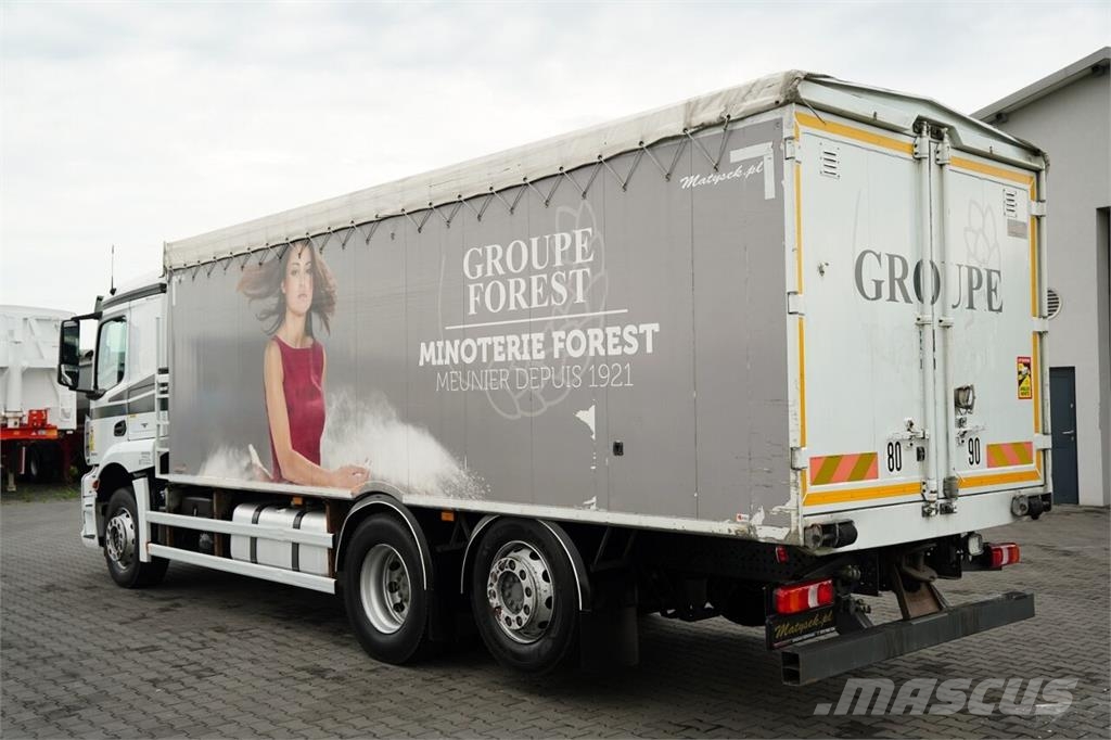 Mercedes-Benz ACTROS 2543 / RUCHOMA PODŁOGA / WALKING FLOOR / 6X Camiones bañeras basculantes o volquetes