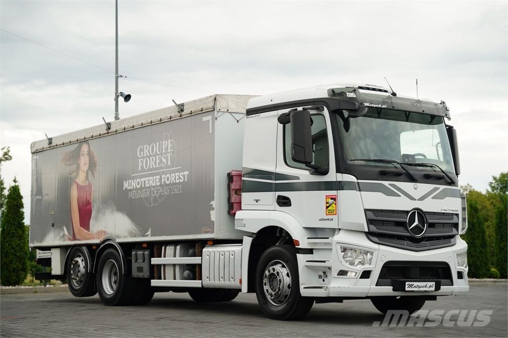 Mercedes-Benz ACTROS 2543 / RUCHOMA PODŁOGA / WALKING FLOOR / 6X Camiones bañeras basculantes o volquetes