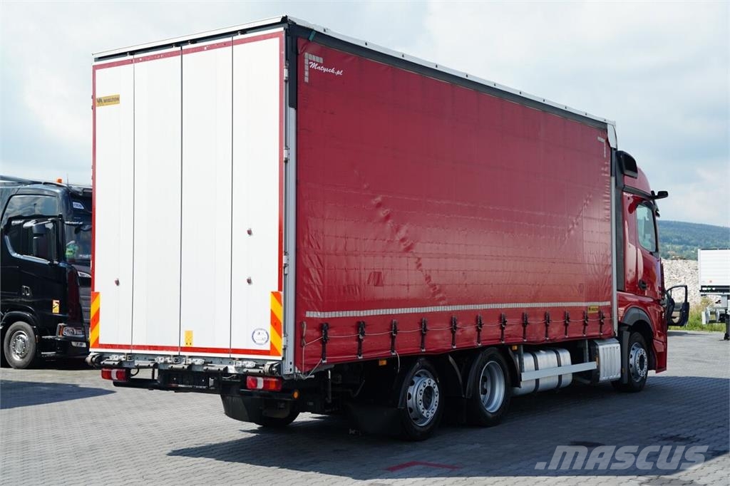 Mercedes-Benz Actros 2545 Tautliner/curtainside trucks