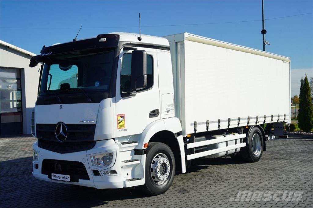 Mercedes-Benz ANTOS 1835 / SOLÓWKA / FIRANKA - 6,1 M / WINDA DHO Tentautod
