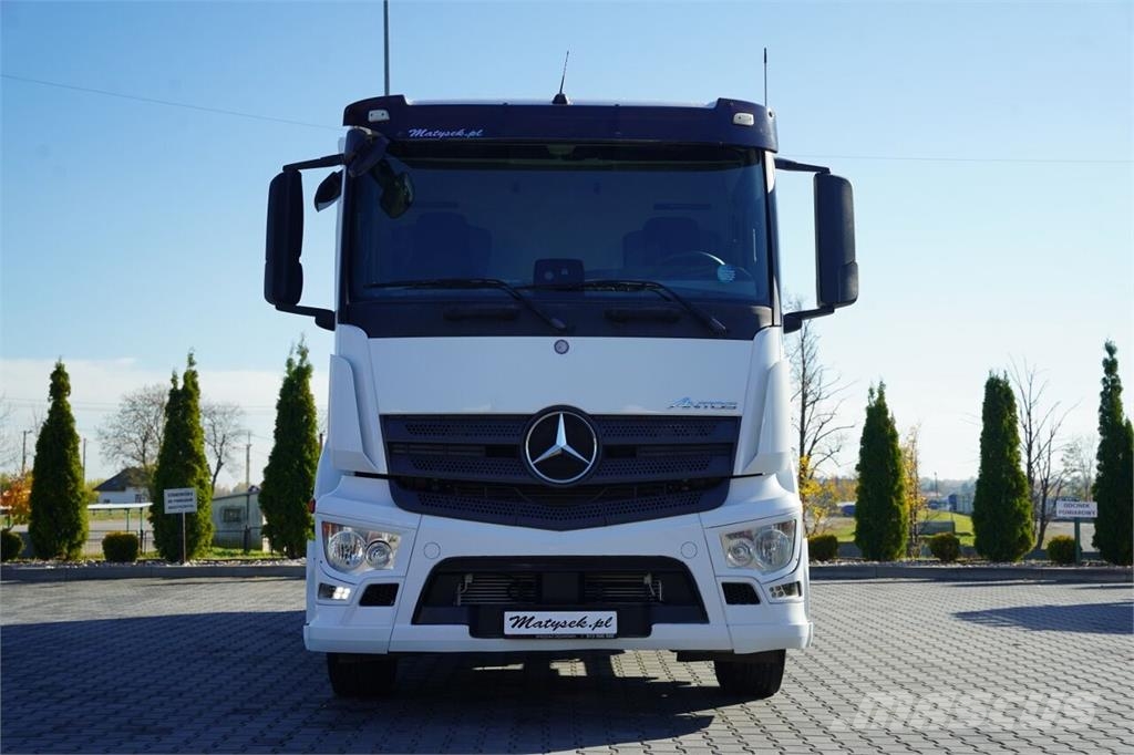 Mercedes-Benz ANTOS 1835 / SOLÓWKA / FIRANKA - 6,1 M / WINDA DHO Tentautod