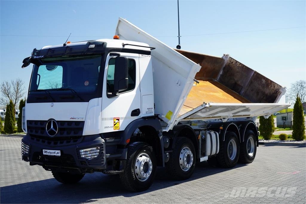 Mercedes-Benz AROCS 3243 / 8x4 / WYWROTKA DWUSTRONNA 6.1 M / HYD 傾卸式卡車