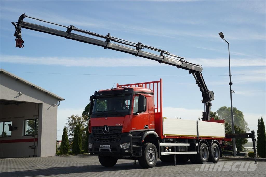 Mercedes-Benz AROCS 2640 Грузовики-платформы/боковая разгрузка