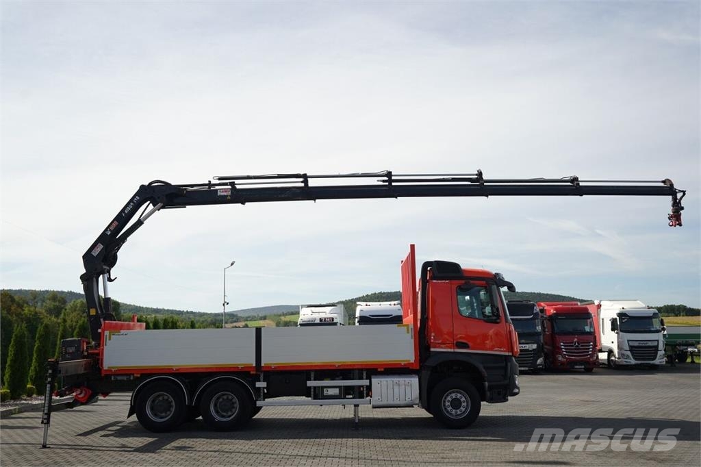Mercedes-Benz AROCS 2640 Грузовики-платформы/боковая разгрузка