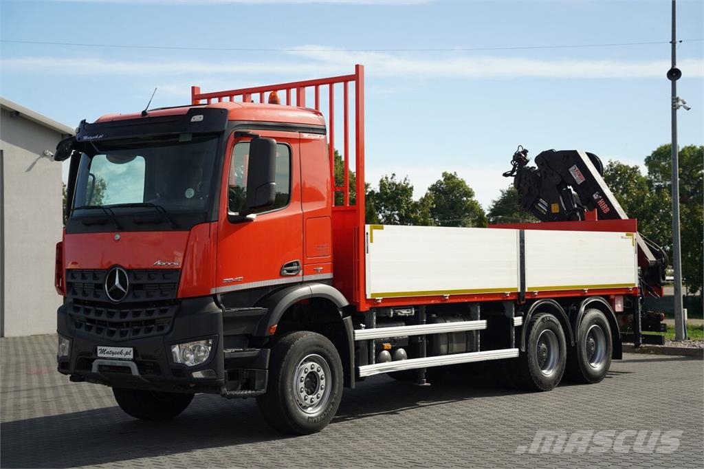 Mercedes-Benz AROCS 2640 Грузовики-платформы/боковая разгрузка