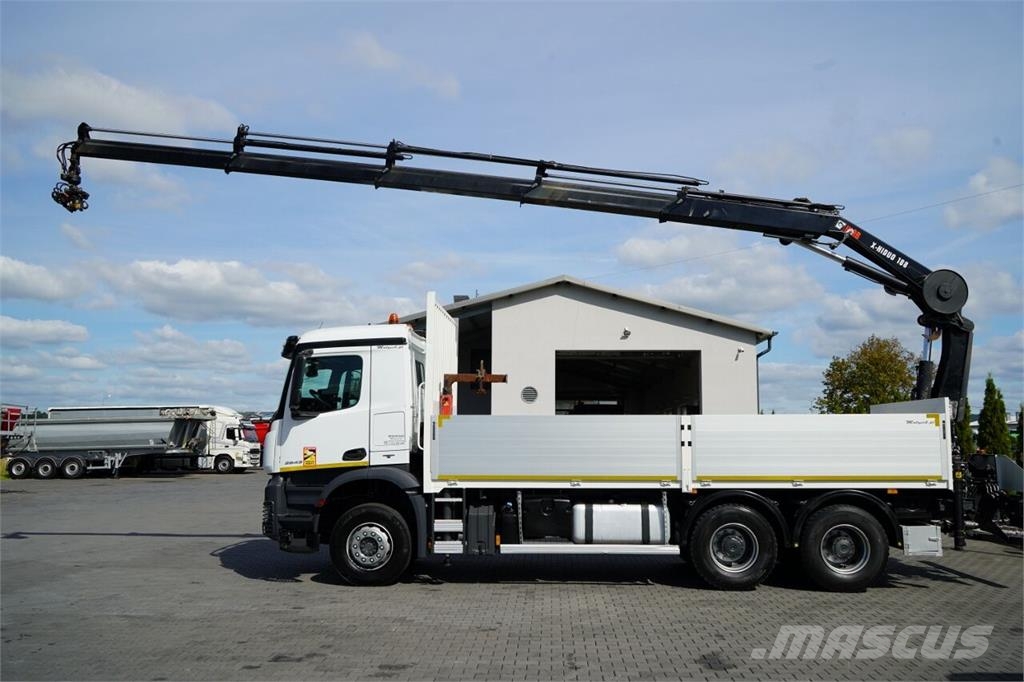 Mercedes-Benz AROCS 2643 Грузовики-платформы/боковая разгрузка