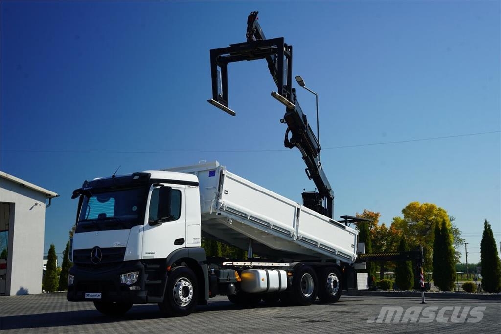 Mercedes-Benz AROCS 2536 / 6x2 / WYWROTKA 3 STRONNA - 6,6 M / HD Грузовики-Самосвалы