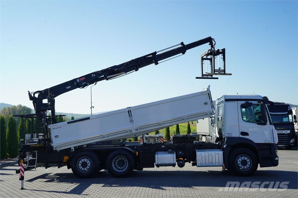 Mercedes-Benz AROCS 2536 / 6x2 / WYWROTKA 3 STRONNA - 6,6 M / HD Грузовики-Самосвалы