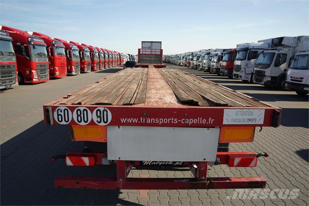 Nooteboom ROZCIĄGANA Autovežių puspriekabės