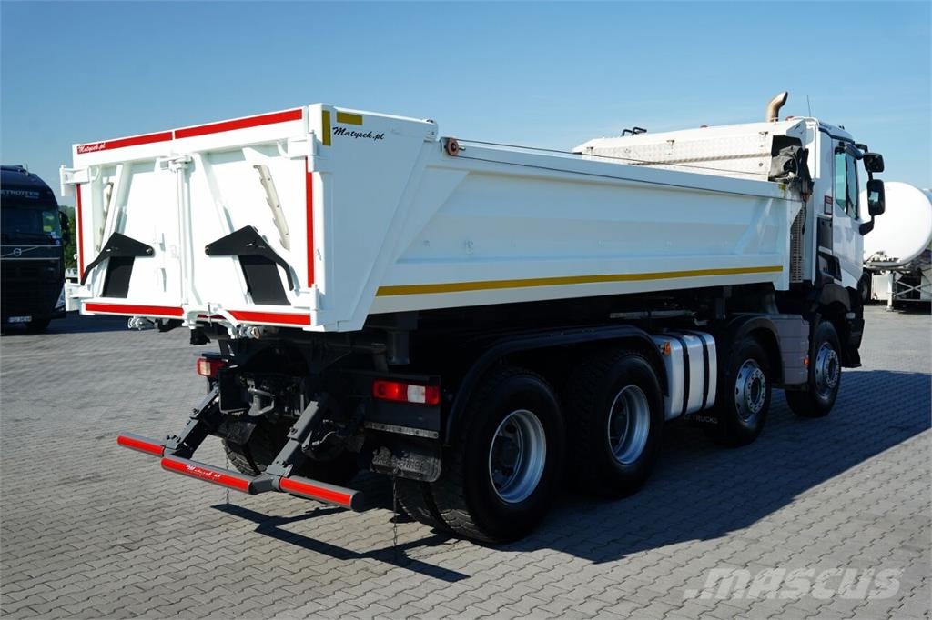 Renault C 480 / 8x4 / WYWROTKA DWUSTRONNA - 6M / HYDROBURT 덤프 트럭