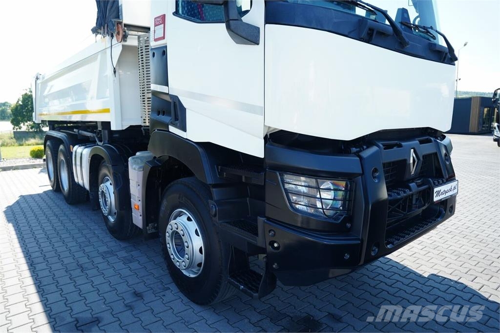 Renault C 480 / 8x4 / WYWROTKA DWUSTRONNA - 6M / HYDROBURT 덤프 트럭