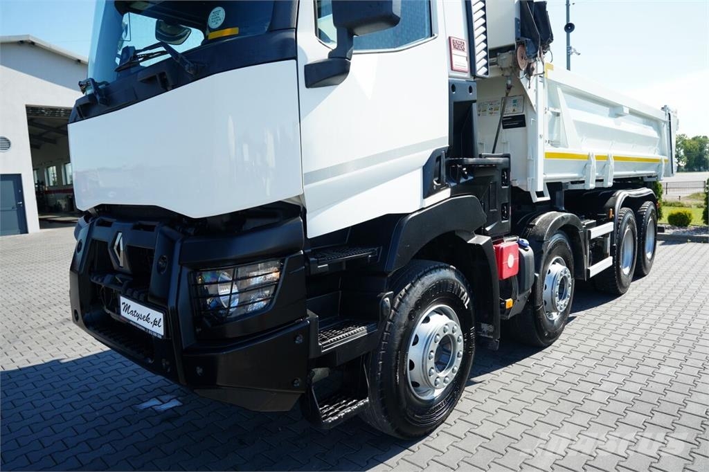 Renault C 480 / 8x4 / WYWROTKA DWUSTRONNA - 6M / HYDROBURT 덤프 트럭