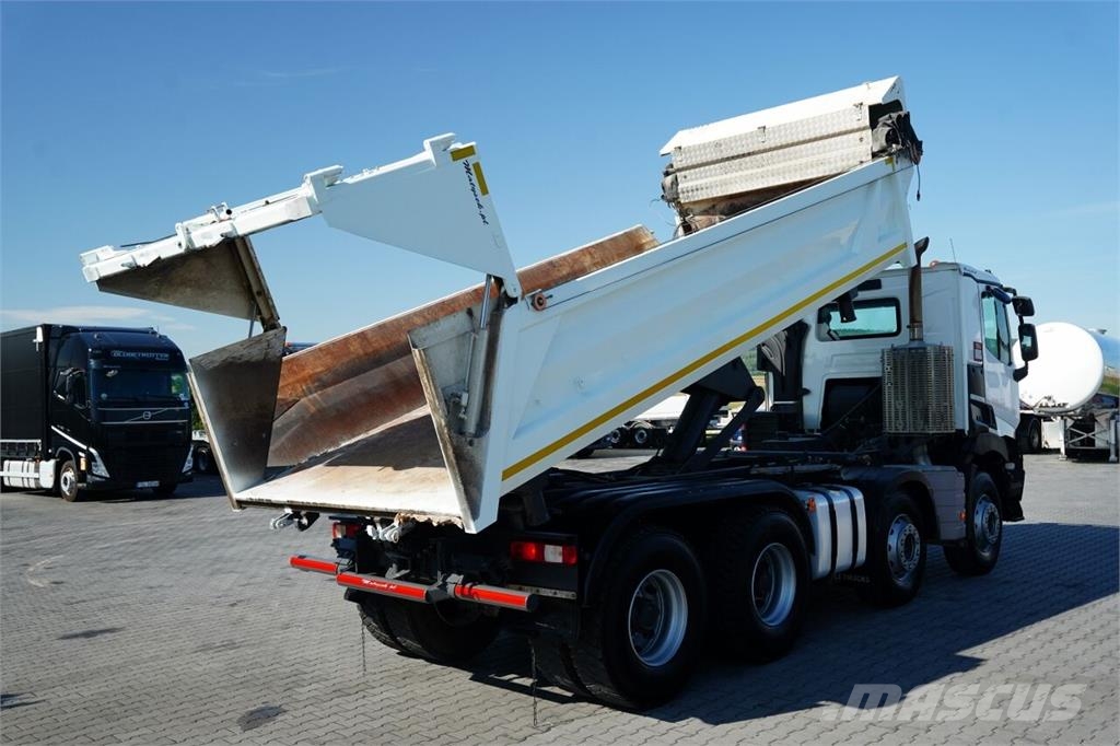 Renault C 480 / 8x4 / WYWROTKA DWUSTRONNA - 6M / HYDROBURT 덤프 트럭