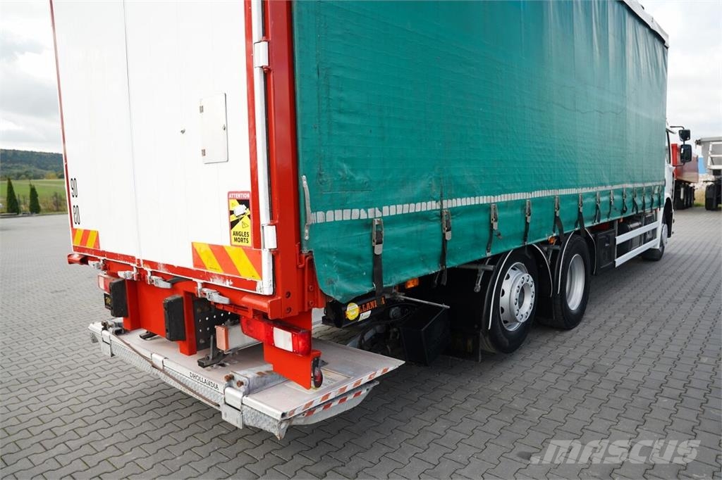 Renault D 26 WIDE / 6x2 / FIRANKA - 8,5 M / SOLÓWKA / WIND Camion cu prelata