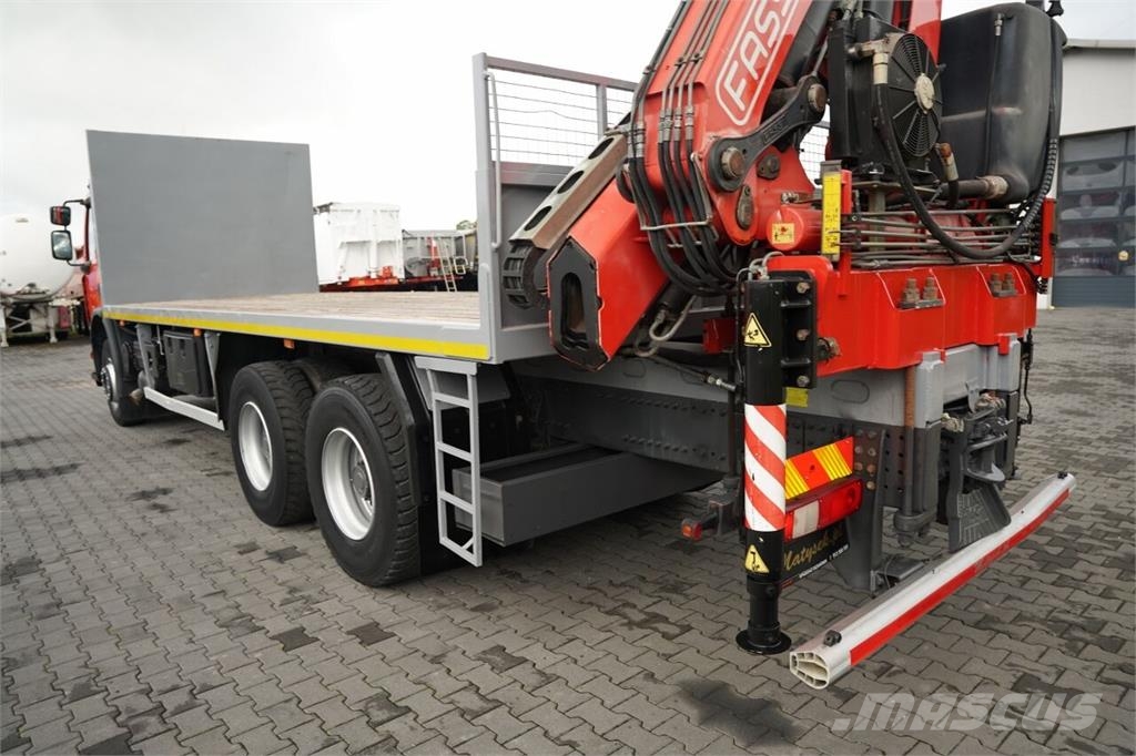 Renault KERAX LANDER 370 DXI / 6x4 / PLATFORMA - 7,1 M + H Camion porte engin