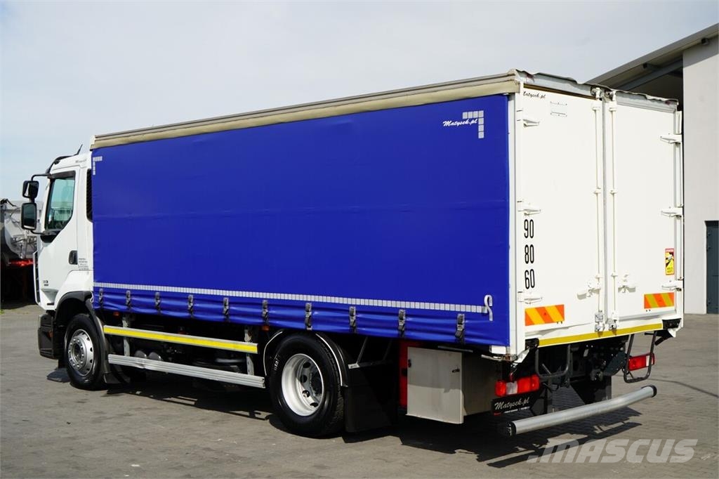 Renault PREMIUM 380 DXI Curtainsider trucks