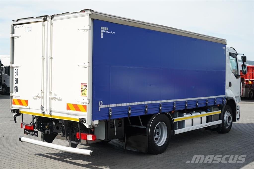 Renault PREMIUM 380 DXI Curtainsider trucks
