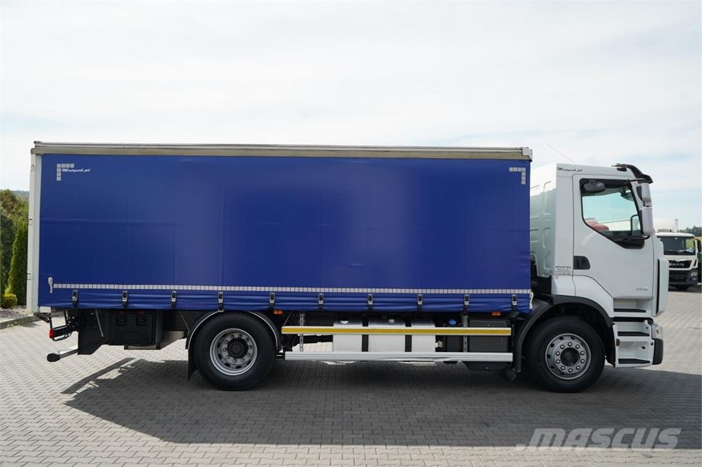 Renault PREMIUM 380 DXI Curtainsider trucks