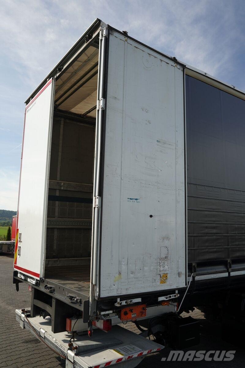 Renault T 440 / 6x2 / FIRANKA - 9,5 M / SOLÓWKA / WINDA DH Lastbil - Gardin