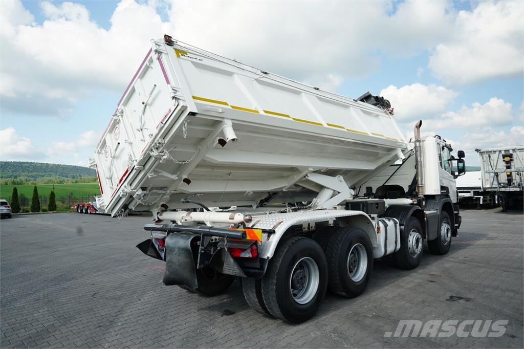 Scania P 440 / 8x4 / WYWROTKA 2 STRONNA / HYDROBURTA / BO Bañeras basculantes usadas