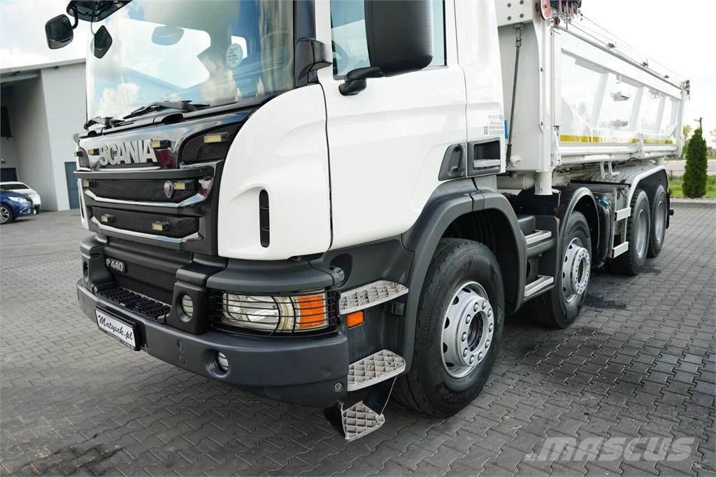 Scania P 440 / 8x4 / WYWROTKA 2 STRONNA / HYDROBURTA / BO Bañeras basculantes usadas