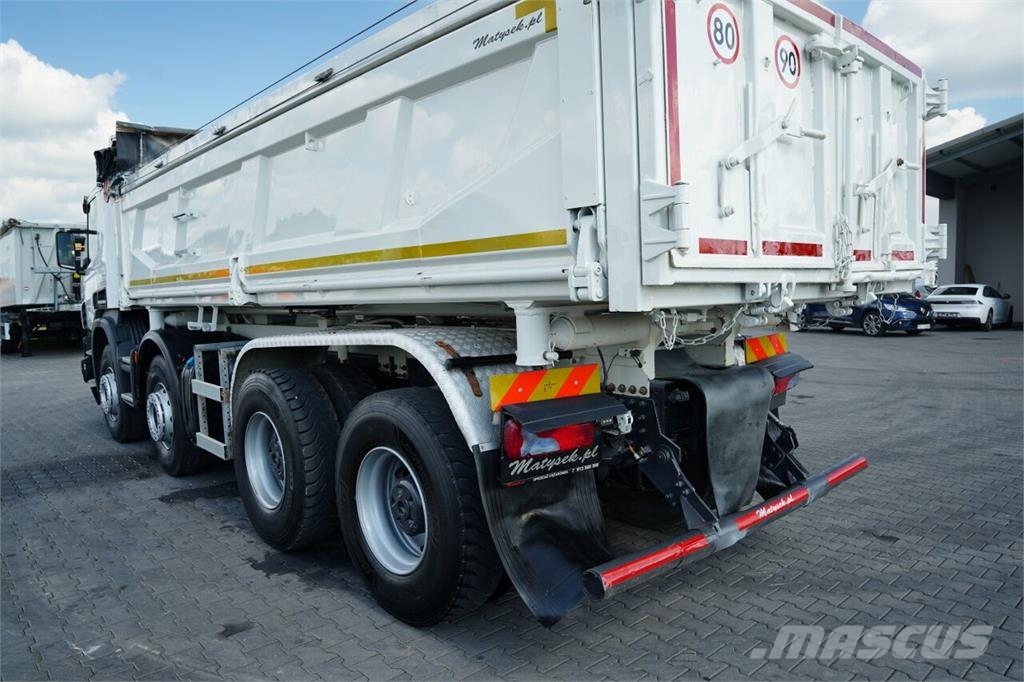 Scania P 440 / 8x4 / WYWROTKA 2 STRONNA / HYDROBURTA / BO Bañeras basculantes usadas