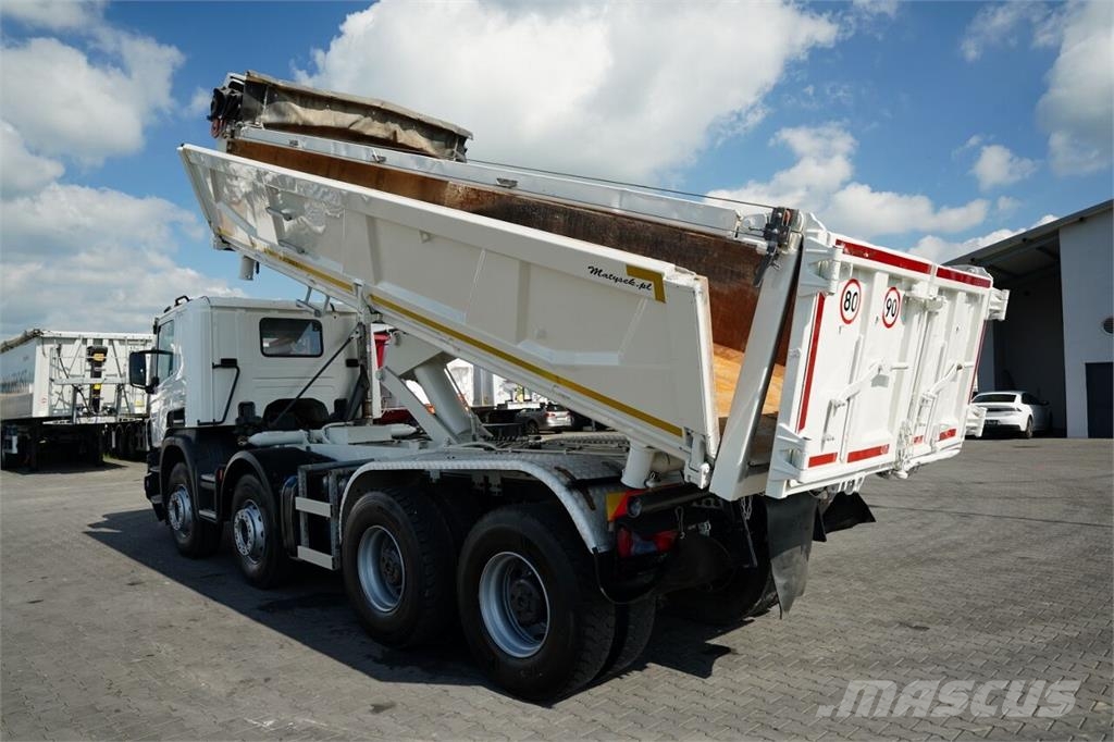 Scania P 440 / 8x4 / WYWROTKA 2 STRONNA / HYDROBURTA / BO Bañeras basculantes usadas