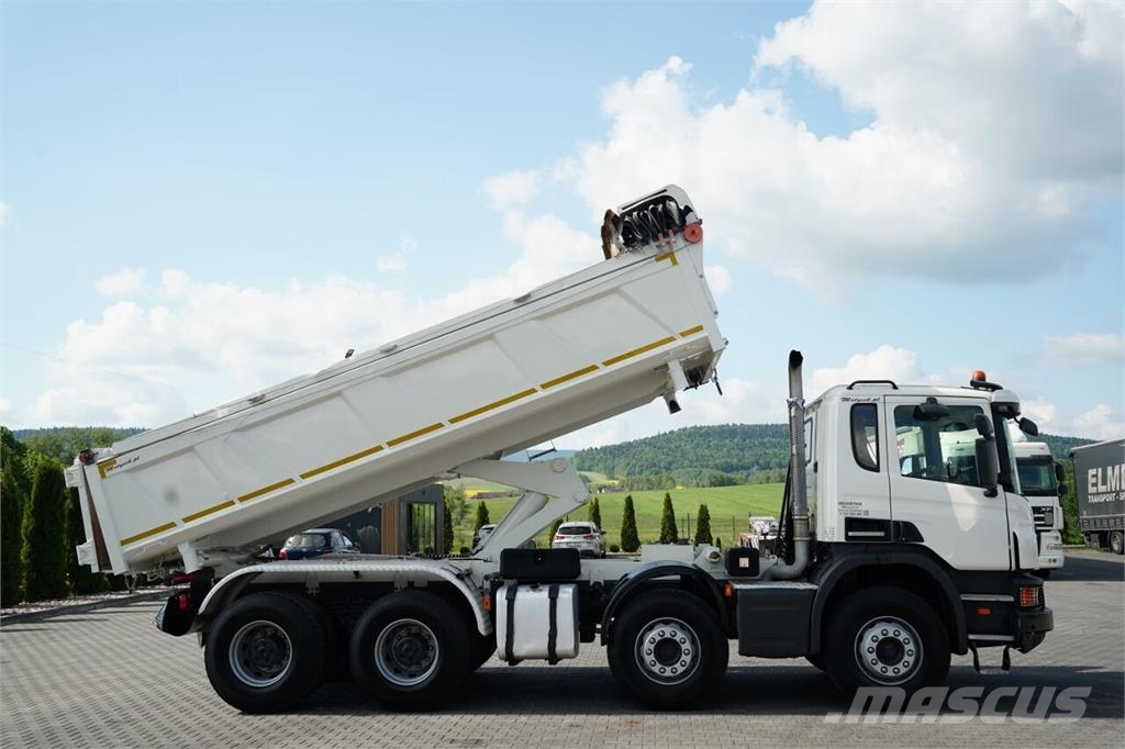 Scania P 440 / 8x4 / WYWROTKA 2 STRONNA / HYDROBURTA / BO Bañeras basculantes usadas