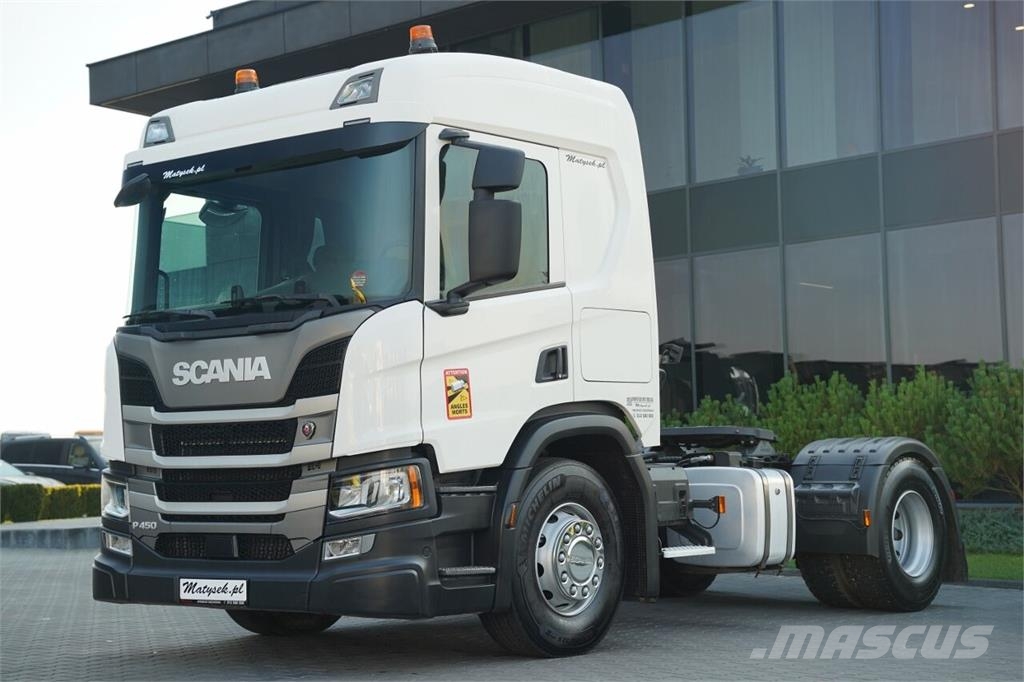 Scania P 450 / HYDRAULIKA / RETARDER / NISKA KABINA / EU Tahače