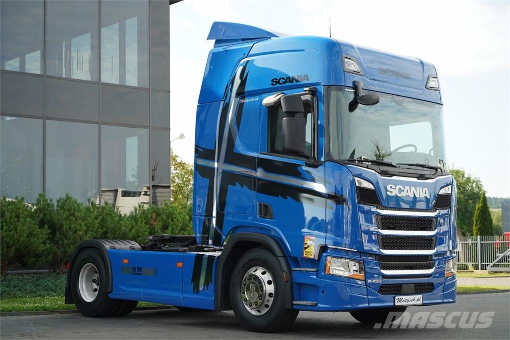 Scania R 450 / HYDRAULIKA / I-PARK COOL / ALUFELGI 트랙터 유닛