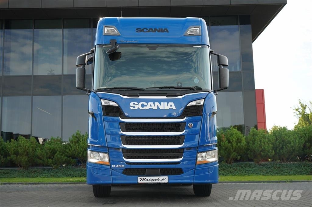 Scania R 450 / HYDRAULIKA / I-PARK COOL / ALUFELGI 트랙터 유닛