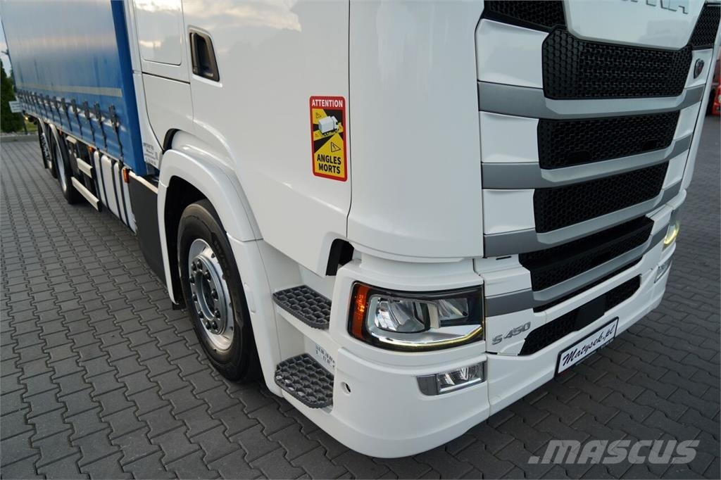 Scania S 450 篷布货车