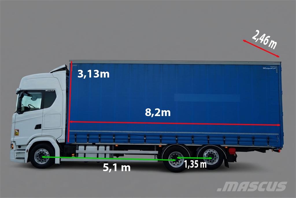 Scania S 450 篷布货车