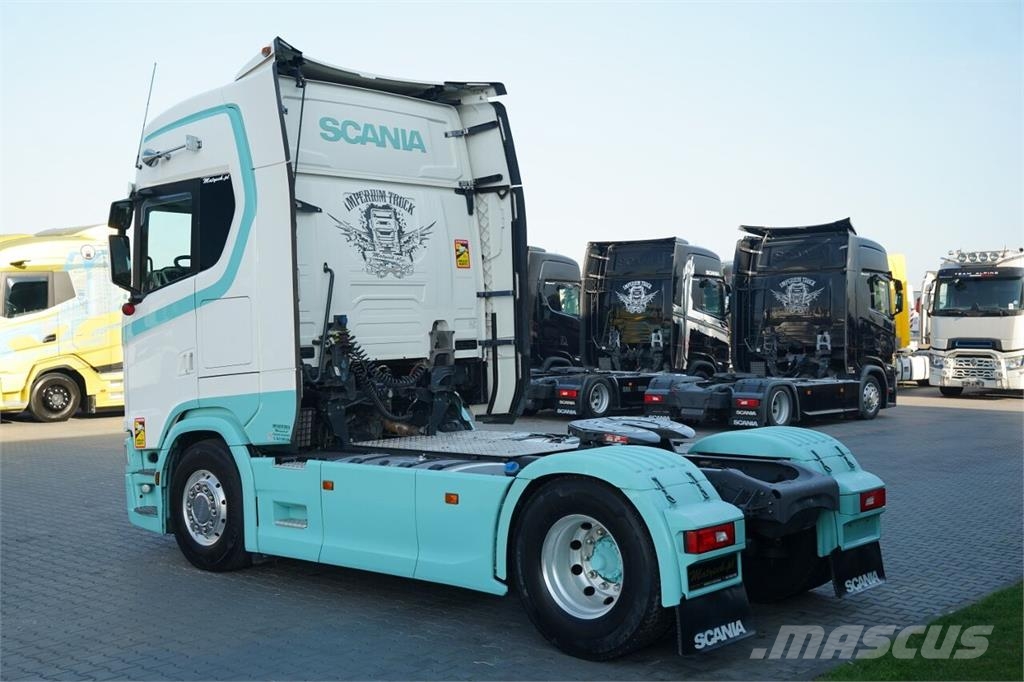Scania S 450 / RETARDER / I - PARK COOL / CAŁA NA PODUSZK Tahače