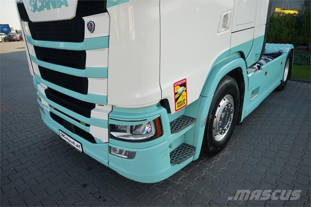 Scania S 450 / RETARDER / I - PARK COOL / CAŁA NA PODUSZK Tahače