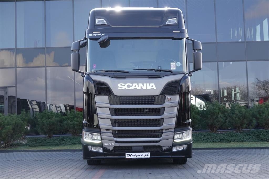 Scania S 560 / MEGA / RETARDER / I-PARK COOL / LOWDECK / Vilcēji