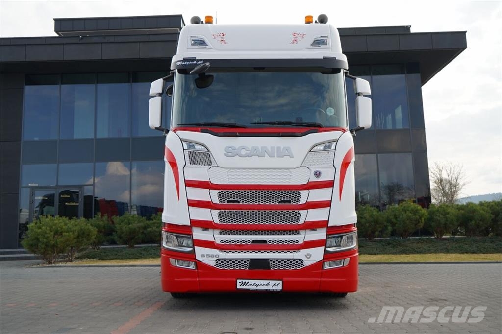 Scania S 580 / V8 Tahače