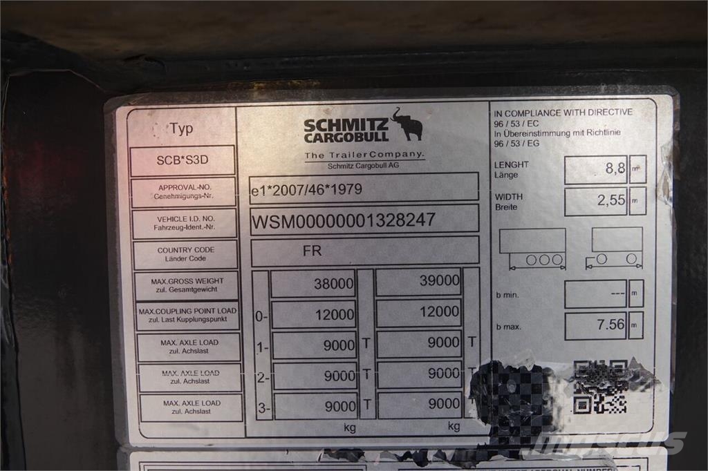 Schmitz Cargobull RYNNA WANNA HP Sklápacie návesy