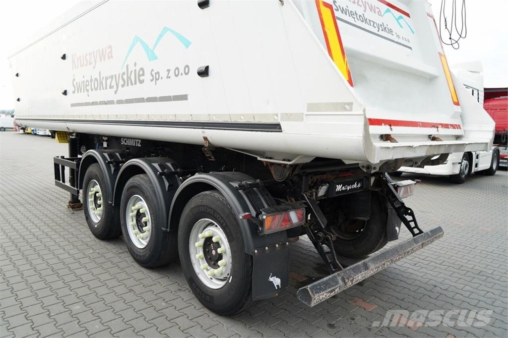 Schmitz Cargobull / WYWROTKA / ALUMINIOWA / OŚ PODNOSZONA / OSIE SAF Kippladerauflieger