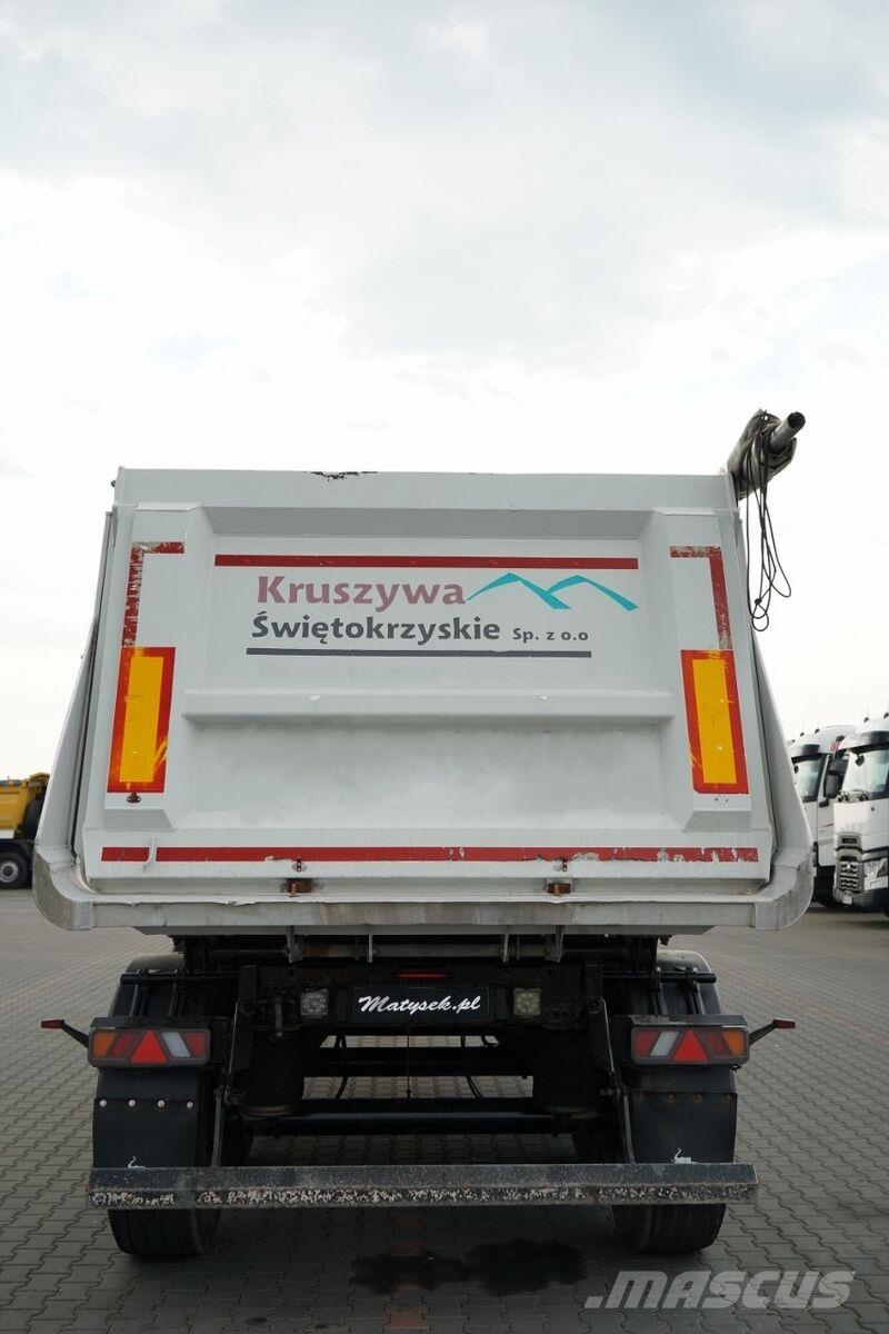Schmitz Cargobull / WYWROTKA / ALUMINIOWA / OŚ PODNOSZONA / OSIE SAF Kippladerauflieger