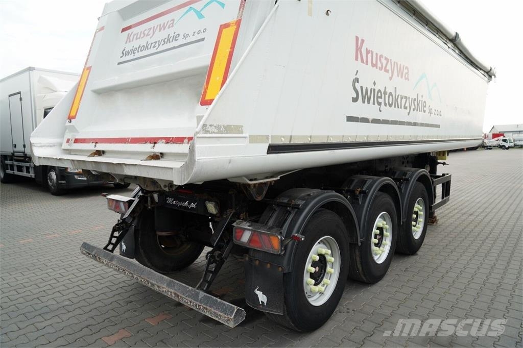 Schmitz Cargobull / WYWROTKA / ALUMINIOWA / OŚ PODNOSZONA / OSIE SAF Kippladerauflieger