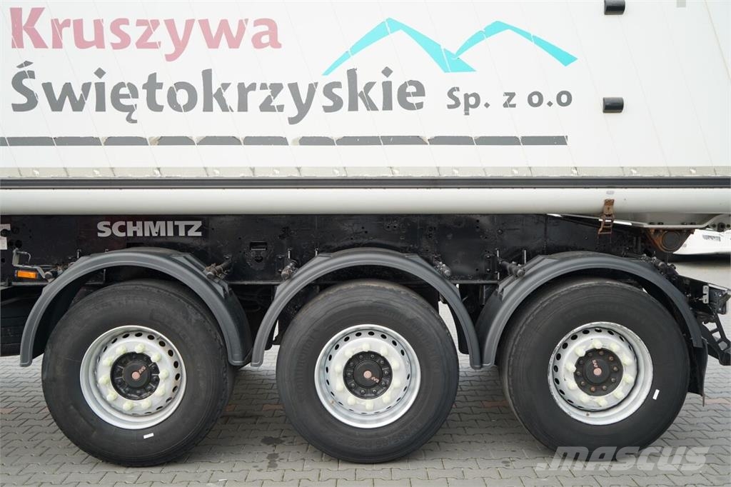 Schmitz Cargobull / WYWROTKA / ALUMINIOWA / OŚ PODNOSZONA / OSIE SAF Kippladerauflieger